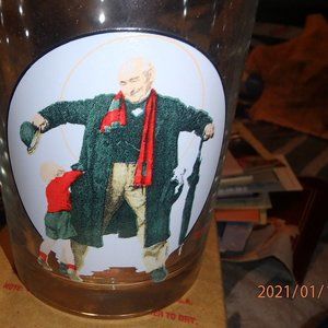 The Gift by Norman Rockwell Saturday Evening Post Jan 25 1936  Glass #475